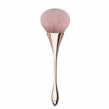 Load image into Gallery viewer, Large Rose Gold Powder Blush Brush Professional Cosmetic Brushes Set