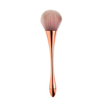 Load image into Gallery viewer, Large Rose Gold Powder Blush Brush Professional Cosmetic Brushes Set