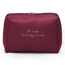 Load image into Gallery viewer, UOSC Women Cosmetic Bag Travel Make Up Solid Bags