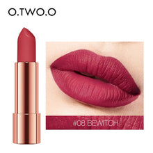 Load image into Gallery viewer, O.TWO.O Matte Lipstick Nude Brown Red Lips Makeup Velvet Silky Smooth Texture