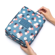 Load image into Gallery viewer, New Zipper Man Women Makeup bag nylon Cosmetic bag
