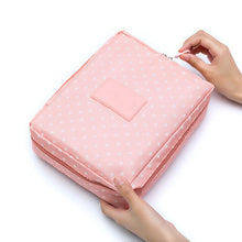 Load image into Gallery viewer, New Zipper Man Women Makeup bag nylon Cosmetic bag