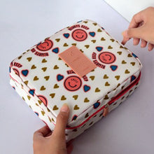 Load image into Gallery viewer, New Zipper Man Women Makeup bag nylon Cosmetic bag