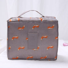 Load image into Gallery viewer, New Zipper Man Women Makeup bag nylon Cosmetic bag