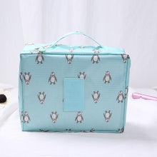 Load image into Gallery viewer, New Zipper Man Women Makeup bag nylon Cosmetic bag