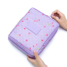 Load image into Gallery viewer, New Zipper Man Women Makeup bag nylon Cosmetic bag