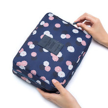 Load image into Gallery viewer, New Zipper Man Women Makeup bag nylon Cosmetic bag