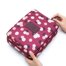 Load image into Gallery viewer, New Zipper Man Women Makeup bag nylon Cosmetic bag