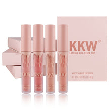 Load image into Gallery viewer, Matte Lip Gloss Kit Lips Makeup Nude Velvet Liquid Lipstick