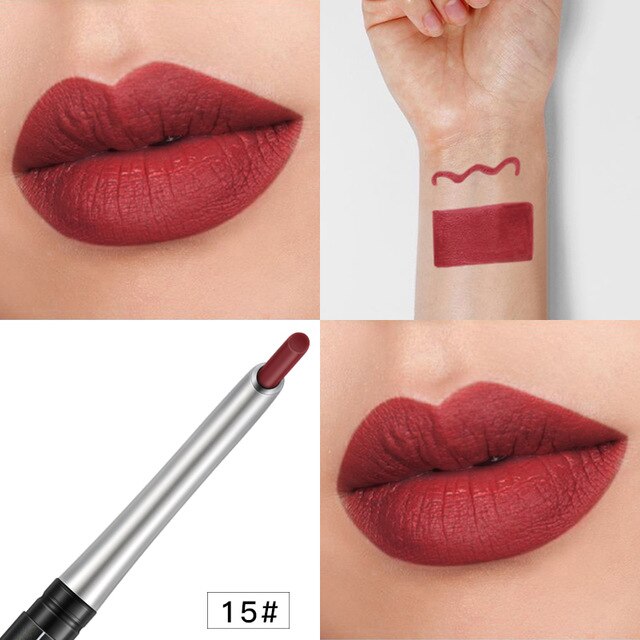 New Double End Matte Lipstick Lipliner Set