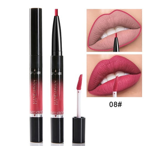 HANDAIYAN 2 In 1 Lip Liner Pencil Lipstick