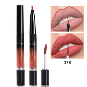 HANDAIYAN 2 In 1 Lip Liner Pencil Lipstick