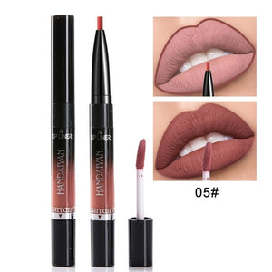 HANDAIYAN 2 In 1 Lip Liner Pencil Lipstick