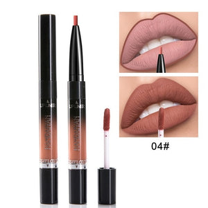 HANDAIYAN 2 In 1 Lip Liner Pencil Lipstick