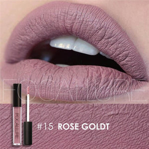 FOCALLURE Matte Lip Gloss  Waterproof Liquid Lip Lipstick