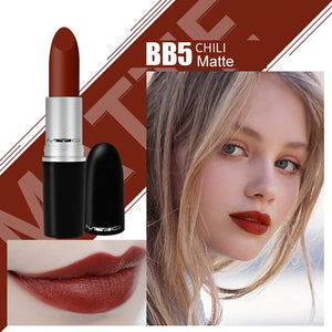 New matte lipstick high-quality metal tube bullet lipstick