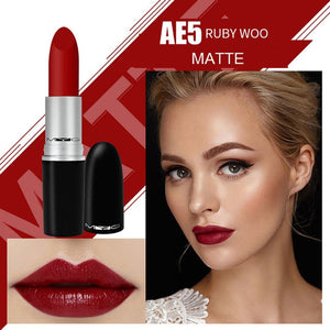 New matte lipstick high-quality metal tube bullet lipstick