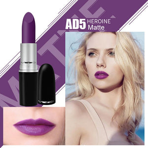 New matte lipstick high-quality metal tube bullet lipstick