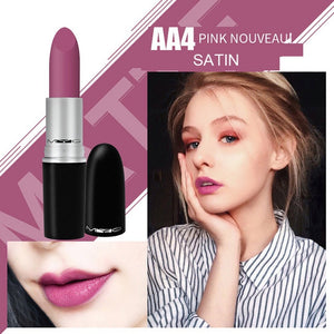 New matte lipstick high-quality metal tube bullet lipstick