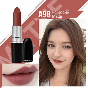 New matte lipstick high-quality metal tube bullet lipstick