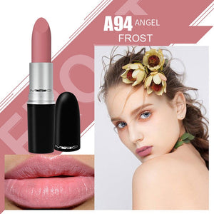 New matte lipstick high-quality metal tube bullet lipstick