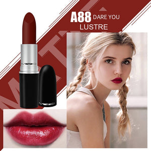 New matte lipstick high-quality metal tube bullet lipstick