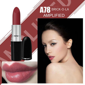 New matte lipstick high-quality metal tube bullet lipstick