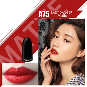 New matte lipstick high-quality metal tube bullet lipstick