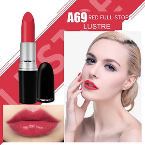 New matte lipstick high-quality metal tube bullet lipstick