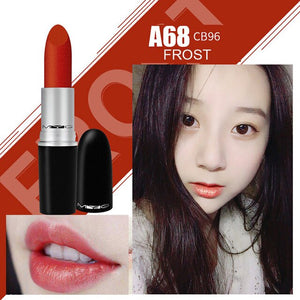 New matte lipstick high-quality metal tube bullet lipstick