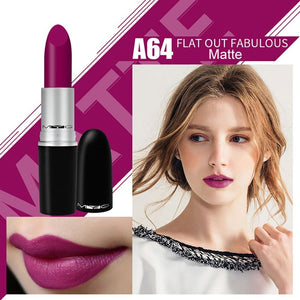 New matte lipstick high-quality metal tube bullet lipstick