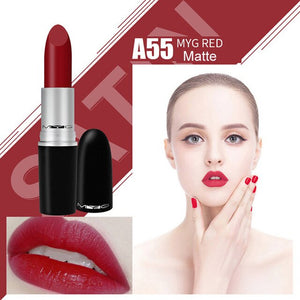 New matte lipstick high-quality metal tube bullet lipstick