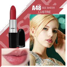 Load image into Gallery viewer, New matte lipstick high-quality metal tube bullet lipstick
