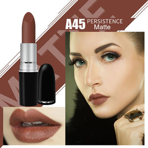 New matte lipstick high-quality metal tube bullet lipstick