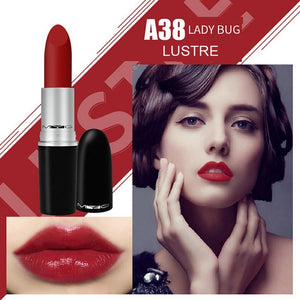 New matte lipstick high-quality metal tube bullet lipstick