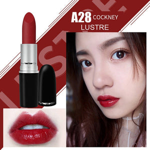 New matte lipstick high-quality metal tube bullet lipstick