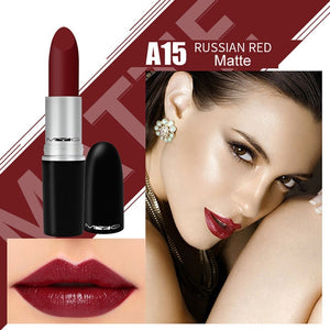 New matte lipstick high-quality metal tube bullet lipstick