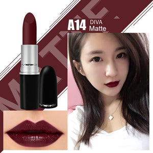 New matte lipstick high-quality metal tube bullet lipstick