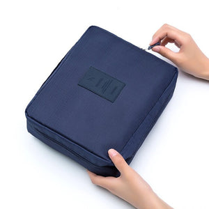 New Zipper Man Women Makeup bag nylon Cosmetic bag