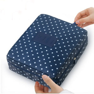 New Zipper Man Women Makeup bag nylon Cosmetic bag