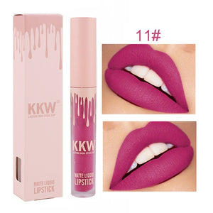 Matte Lip Gloss Kit Lips Makeup Nude Velvet Liquid Lipstick