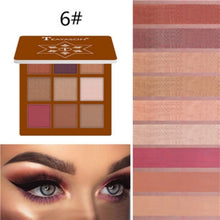 Load image into Gallery viewer, Eyeshadow Palette Changeable Nude Eye Shadow
