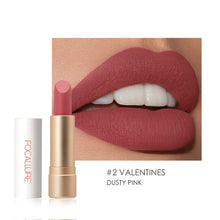 Load image into Gallery viewer, FOCALLURE Waterproof Matte Lipstick Nude Velvet Lip
