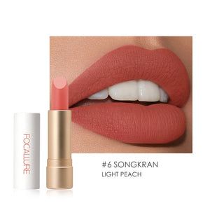 FOCALLURE Waterproof Matte Lipstick Nude Velvet Lip