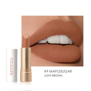 FOCALLURE Waterproof Matte Lipstick Nude Velvet Lip