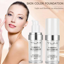 Load image into Gallery viewer, TLM 30ml Magic Color Changing Foundation Oil-control Makeup Liquid Foundation
