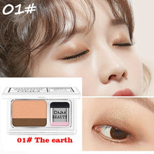 Load image into Gallery viewer, Double Color Gradient Lazy Eye Shadow Makeup Palette
