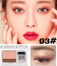 Load image into Gallery viewer, Double Color Gradient Lazy Eye Shadow Makeup Palette
