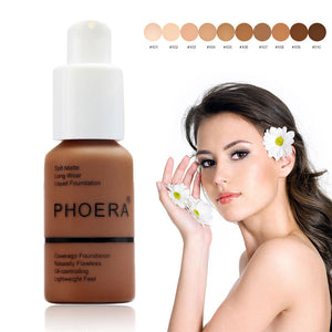 Natural Mineral Touch Liquid Foundation Long-lasting Moisturizing Foundation