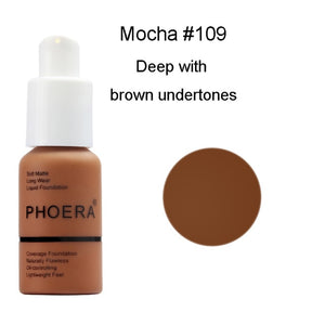 Natural Mineral Touch Liquid Foundation Long-lasting Moisturizing Foundation